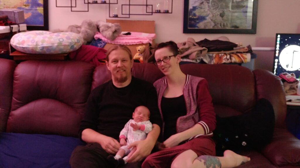 Annie, Brian and the Youngest Honorary LKW Member Sonja